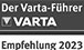 Empfehlung des Varta-Führers